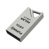 Флешка FUMIKO MILAN 64GB серебряная USB 2.0 (FMN-05)