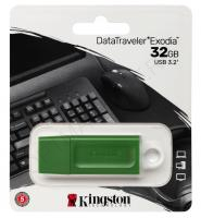 Флешка Kingston 32GB DataTraveler Exodia зеленая USB 3.2