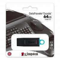 Флешка Kingston 64GB DataTraveler Exodia черная USB 3.2	