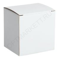 Коробка для кружки упаковочная (белая), 114х85х100 мм, картон