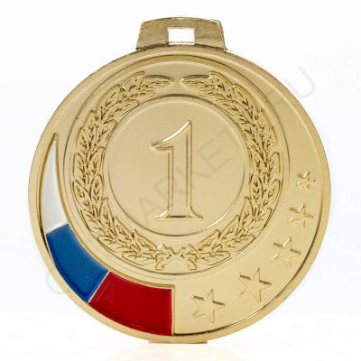 Медаль 007.01 золото, 50 мм