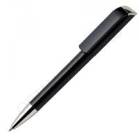 Ручка автоматическая под нанесение логотипа 601, цвет черный