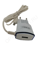 Зарядное устройство INMAX F-024 1USB 2A с кабелем Micro USB белое